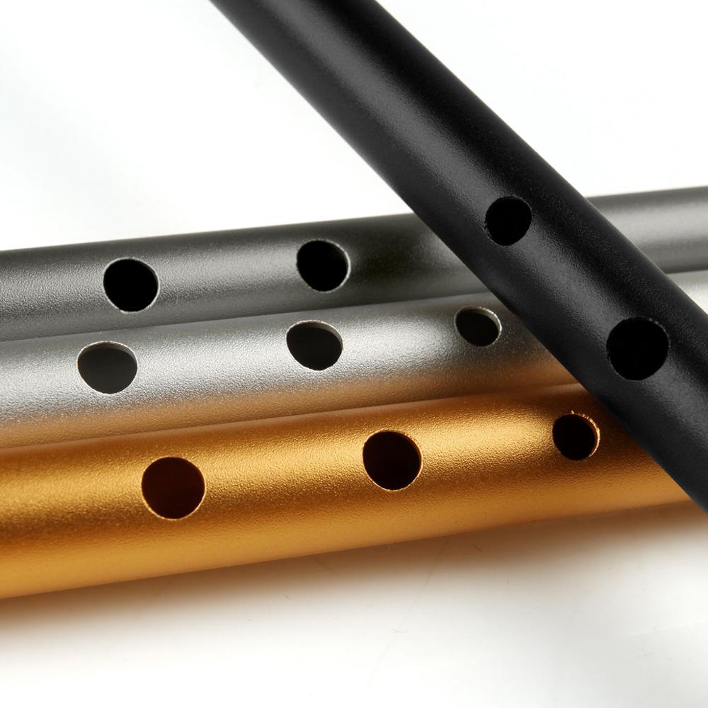 Penny Whistle D - Flauta de metal com 6 furos