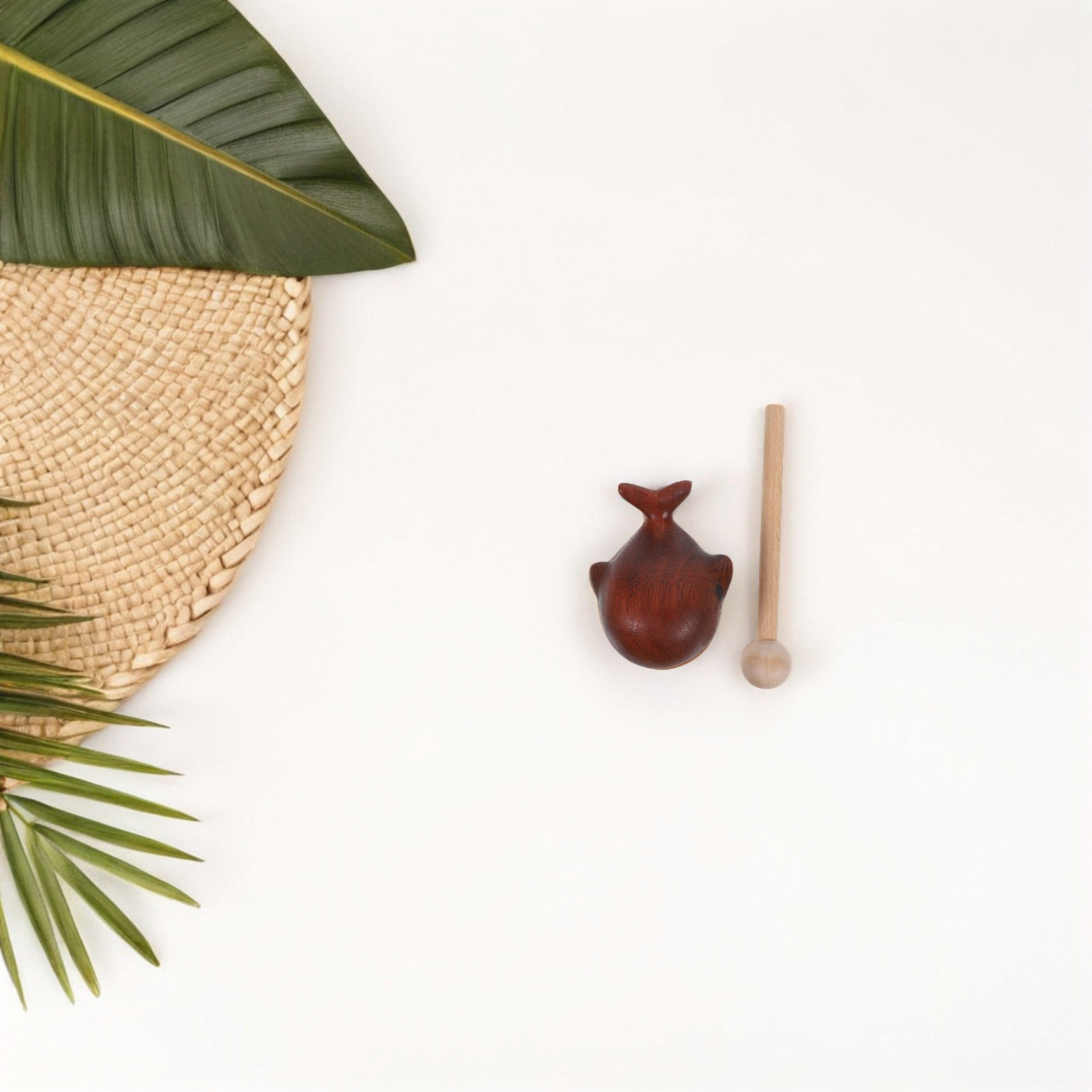 Musical Instrument Mallet - Maraca de Madeira com Design de