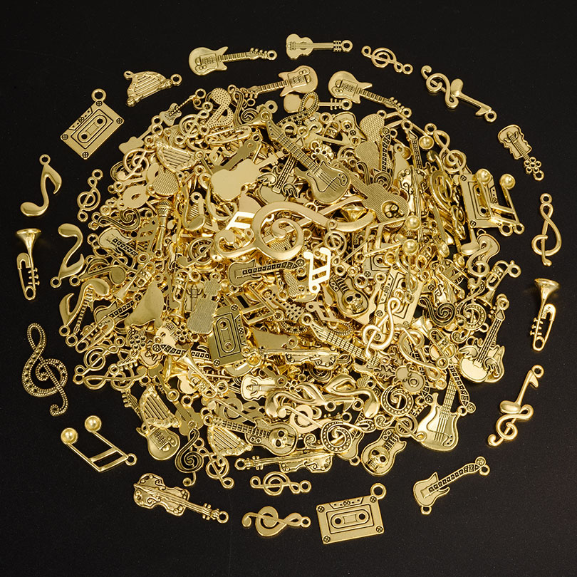 Musical Instrument Manufacturers - 10/20/30 pçs retro cor de ouro