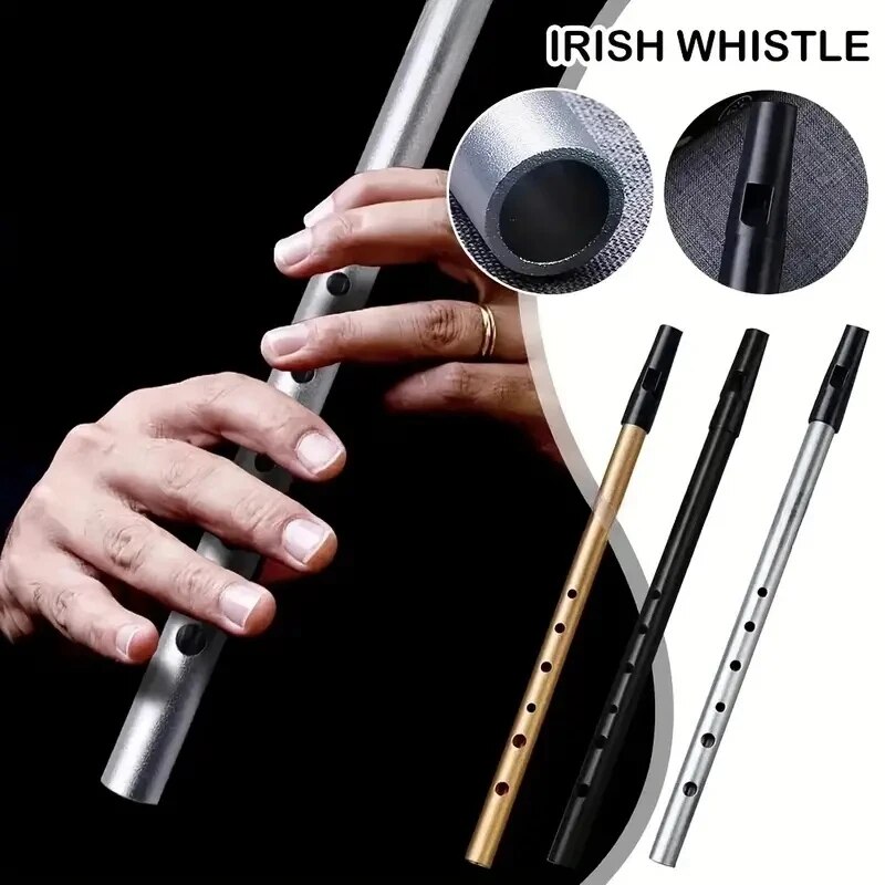 Penny Whistle D - Miwayer-Apito irlandês autêntico com 6 buracos,