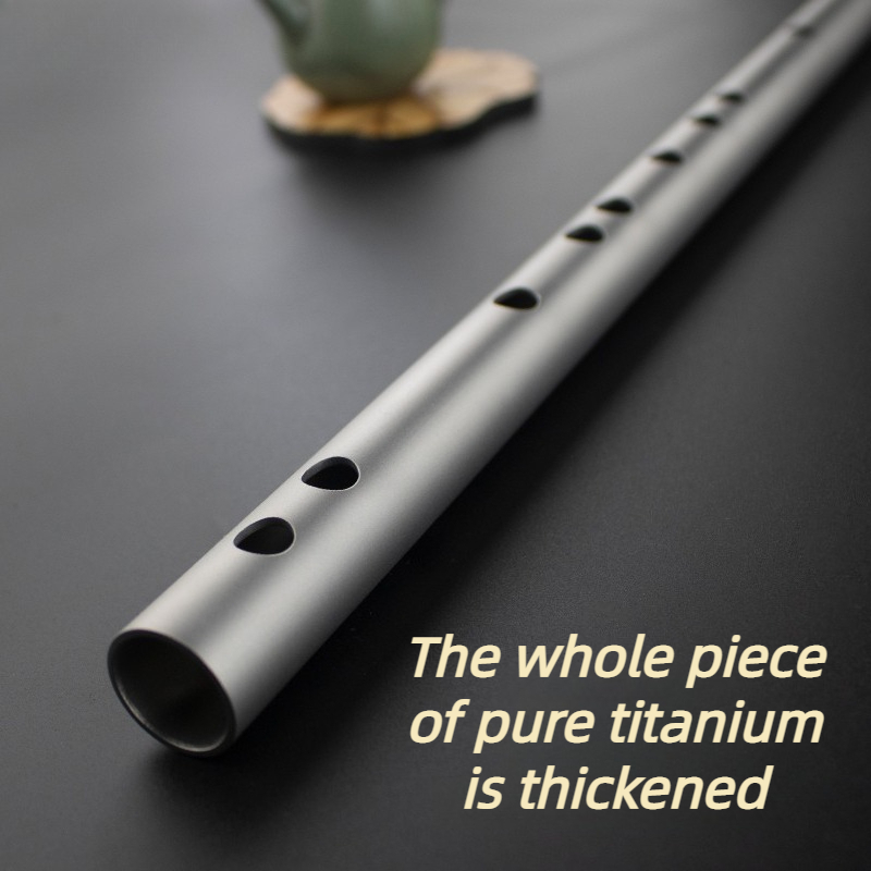 Flauta de Titânio Profissional - Musical Instrument Fife avaliação e preço