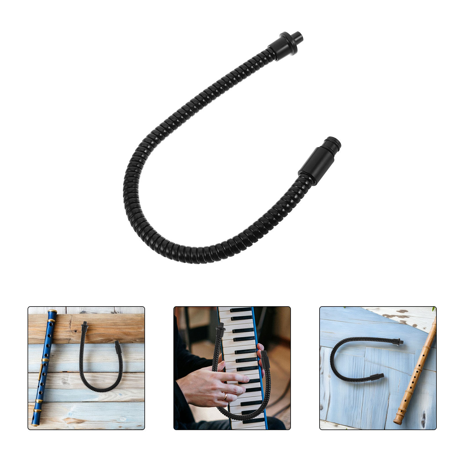 Tubo de Metal Longo para Bocal - Musical Instrument That You Blow Into avaliação e preço