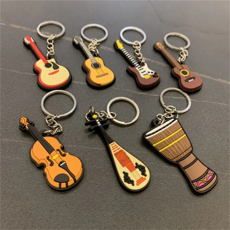 Nova chegada guitarra chaveiro - Musical Instrument Photo avaliação e preço
