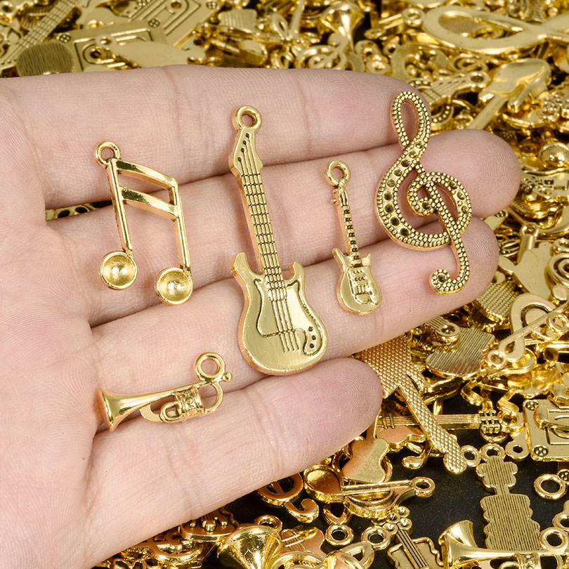 10/20/30 pçs retro cor de ouro - Musical Instrument Manufacturers avaliação e preço