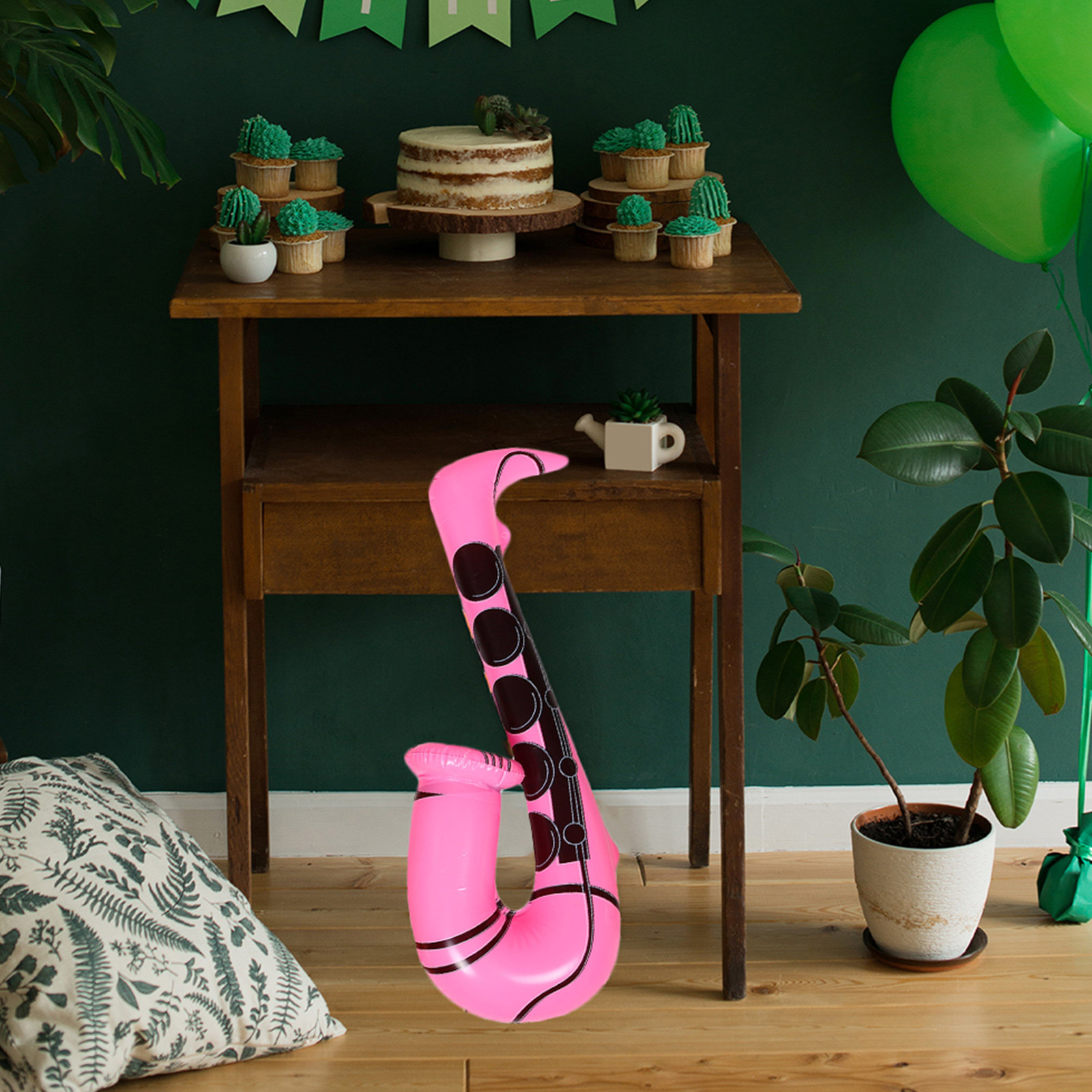 4 unidades de saxofones infláv - Musical Instrument That You Blow Into avaliação e preço