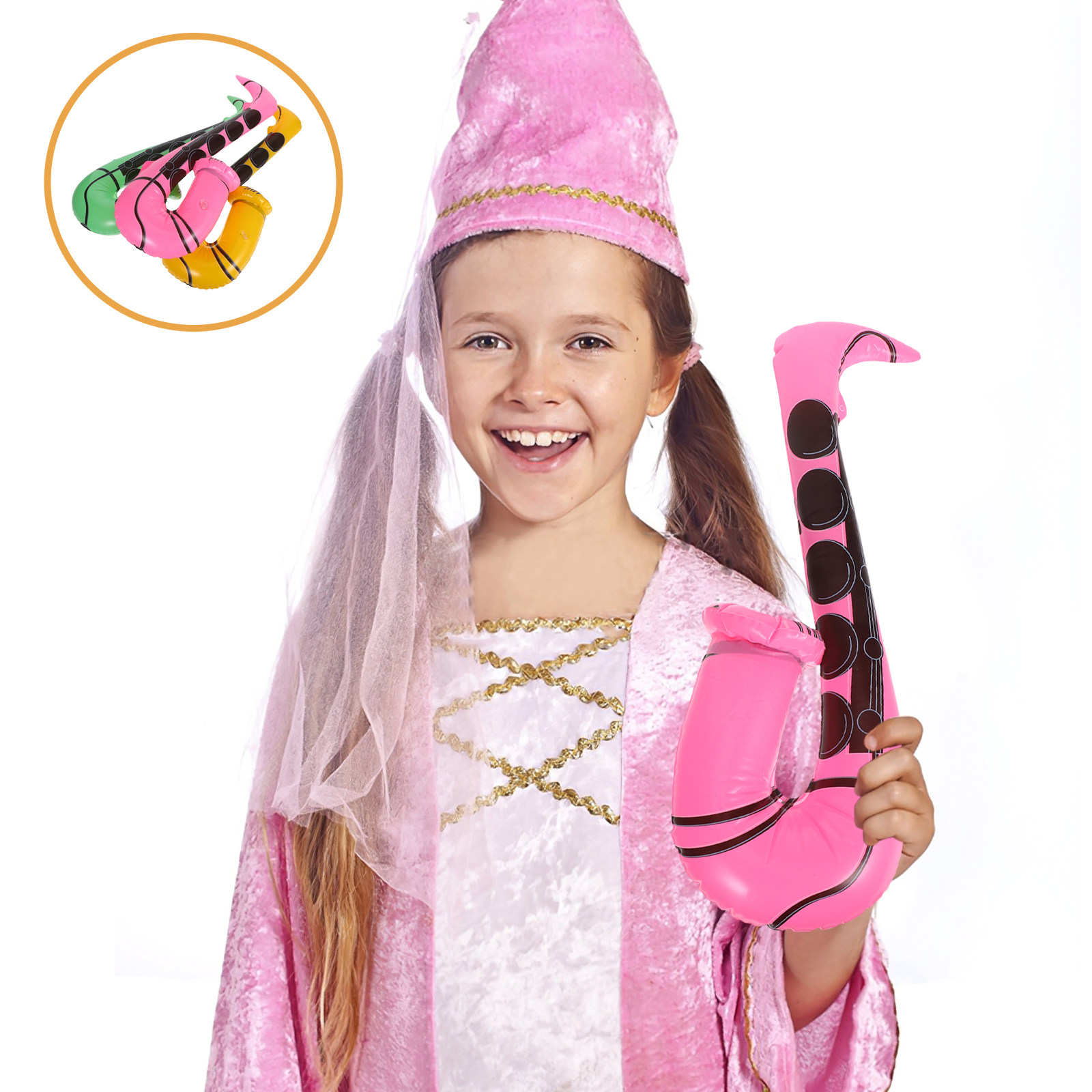 3 peças de adereços infláveis  - Musical Instrument Photo avaliação e preço