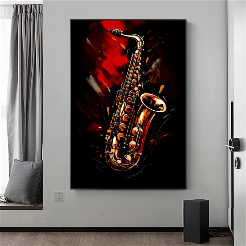 Arte Abstrata Colorida Sem Mol - Musical Instrument Photo avaliação e preço